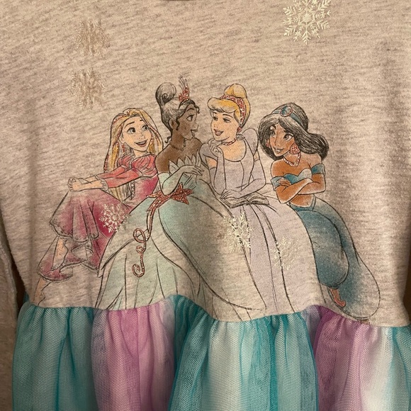 Disney Princesses Girls 5 Tulle Dress by Jumping Beans. NWOT - Picture 3 of 6